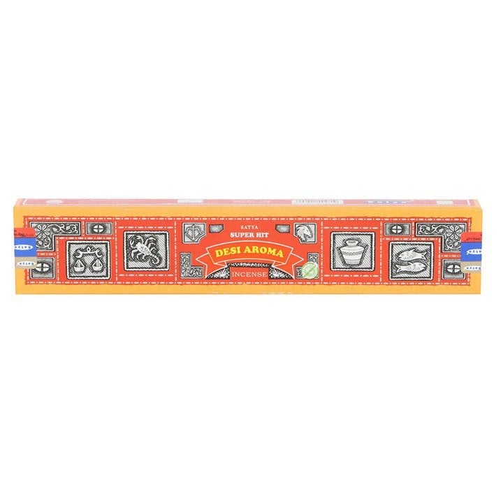 Serano 12 Packs of Superhit Desi Aroma Incense Sticks by Satya