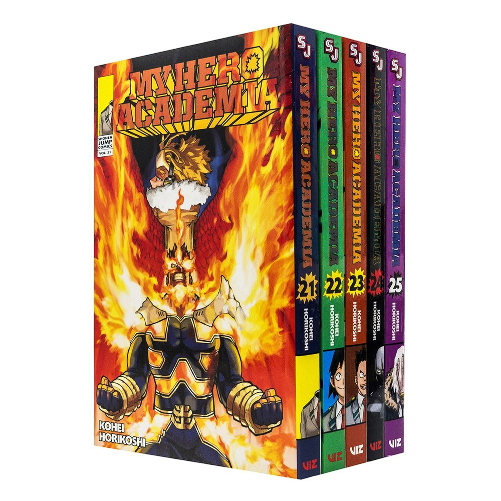 My Hero Academia Volume 21-25 Collection 5 Books Set by Kōhei Horikoshi - Series 5