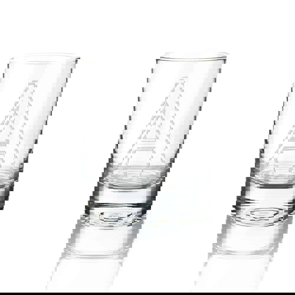 Diamante Initial A Whisky Tumbler - Single Glass