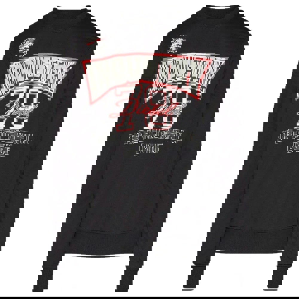 Diesel Industry 78 Logo Black Sweatshirt S