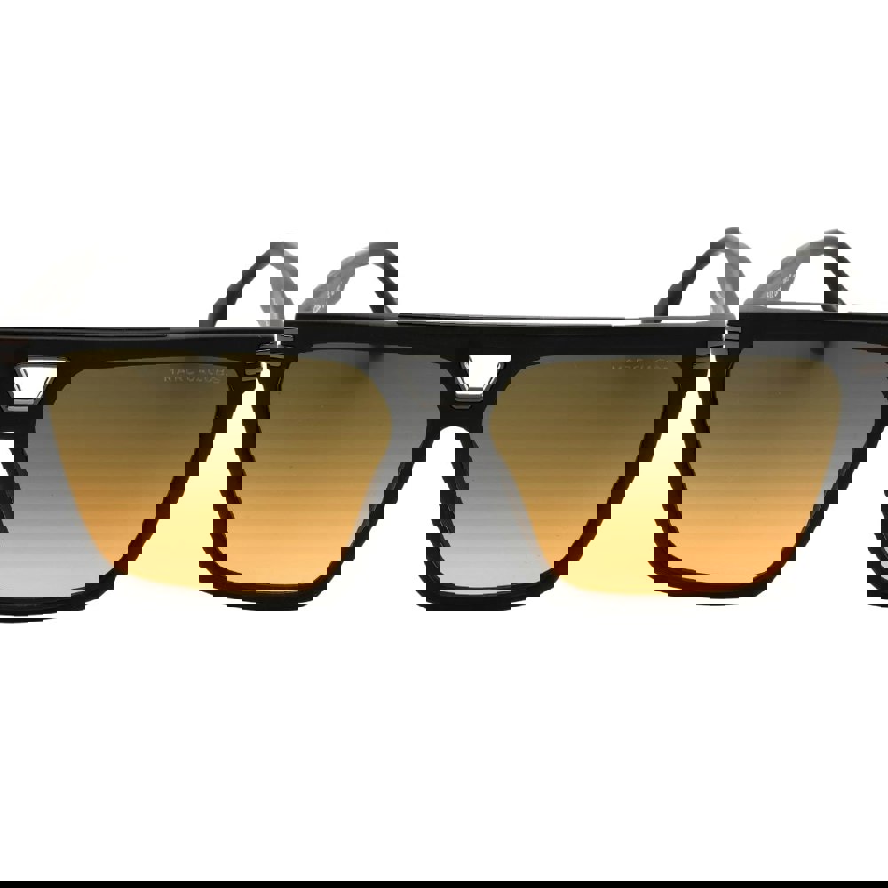 Marc Jacobs Gradient Brown SF Lens Matte Black Sunglasses
