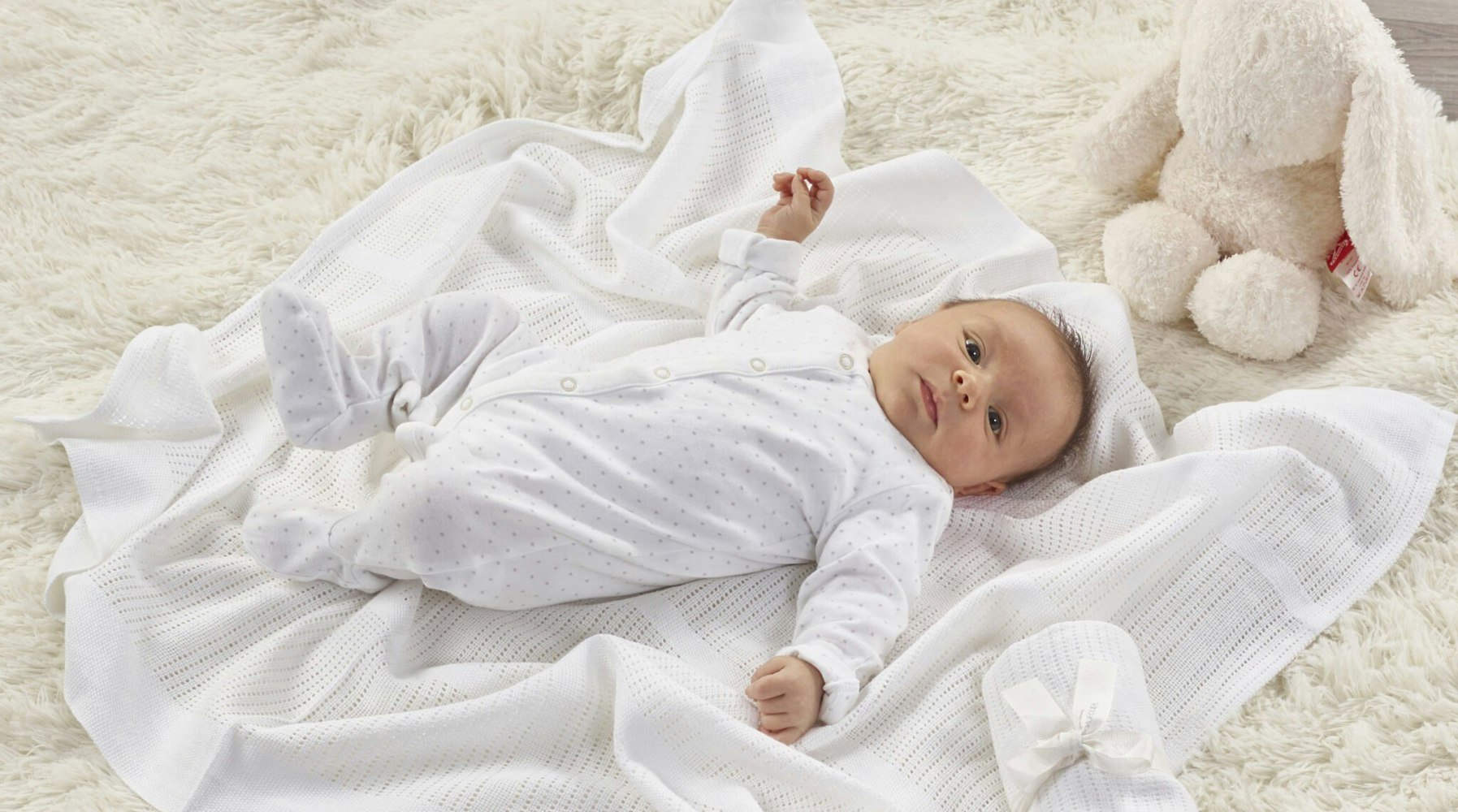 Kinder Valley Cellular Shawl White 2 Pack
