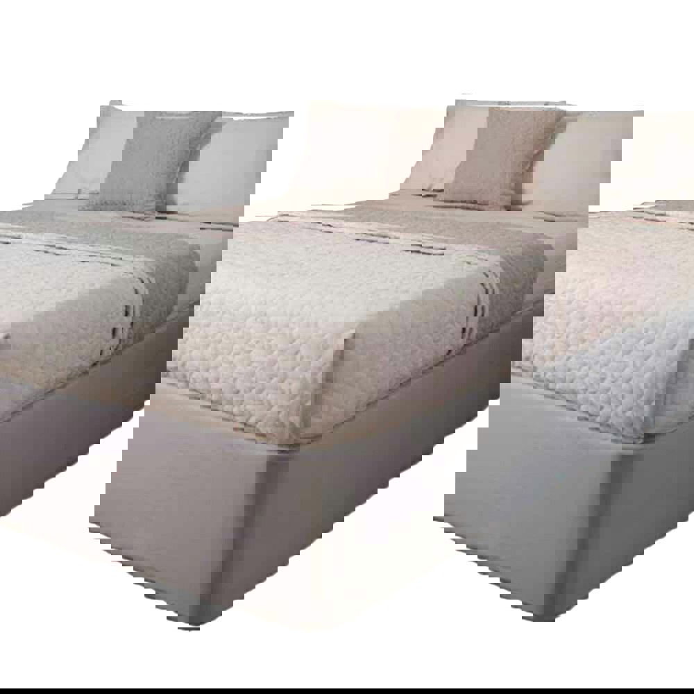 Belledorm Jersey Base Wrap - Cloud Grey