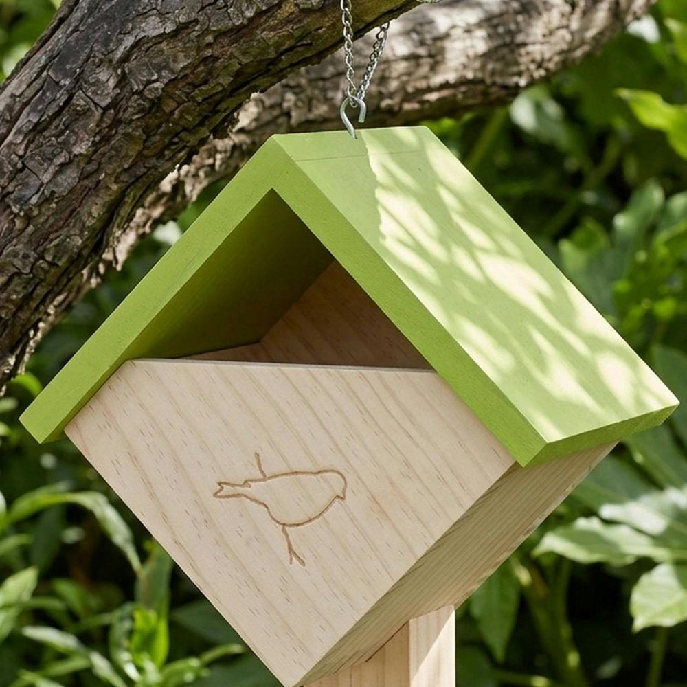 Garden Greatness Robins Nest Box Garden Bird House