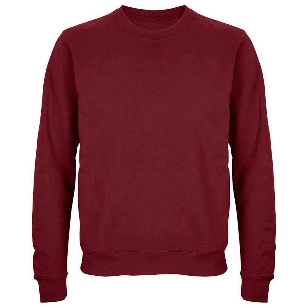 SOLS Unisex Adult Columbia Sweatshirt - Burgundy - Burgundy - 80% Cotton/20% Recycled Polyester