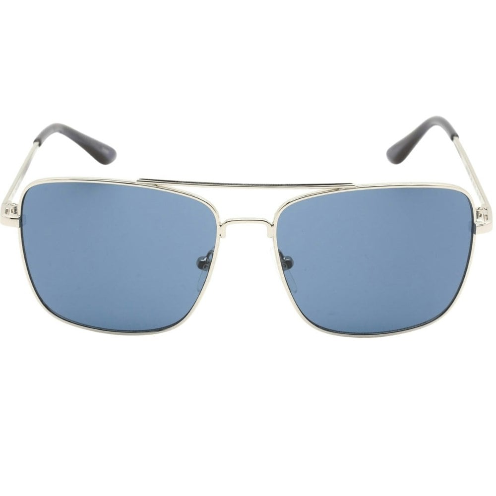 Calvin Klein Metal Framed Silver Sunglasses