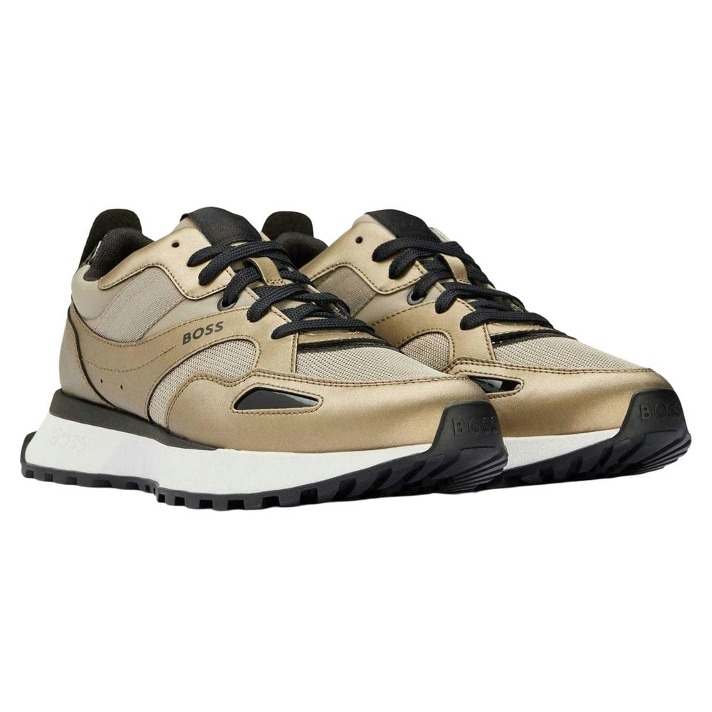 Boss Mens Jonah Running Trainers - Brown