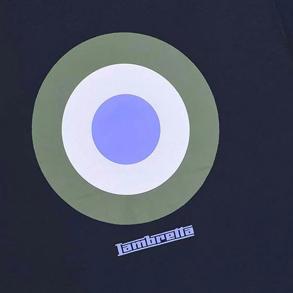 Lambretta Mens SS24 Target T-Shirt - Navy