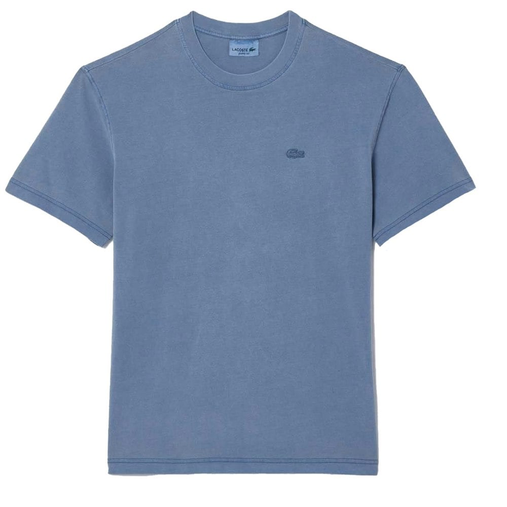 Lacoste Unisex Natural Dyed T-Shirt - Stone
