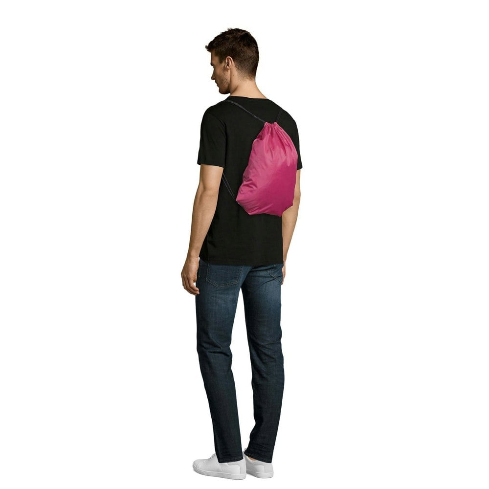 SOLS Urban Gymsac Drawstring Bag - Pink