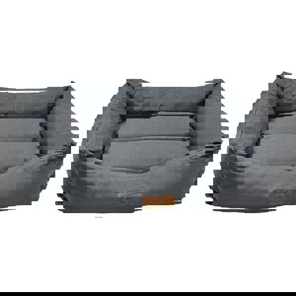 HugglePets Water-Proof Dog Lounger - grey.