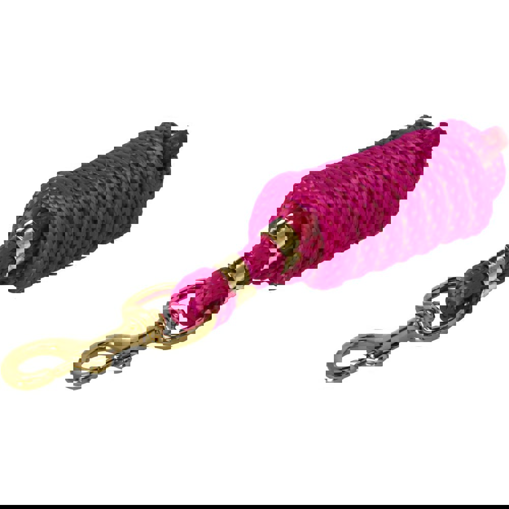 Shires Topaz Horse Lead Rope - Raspberry