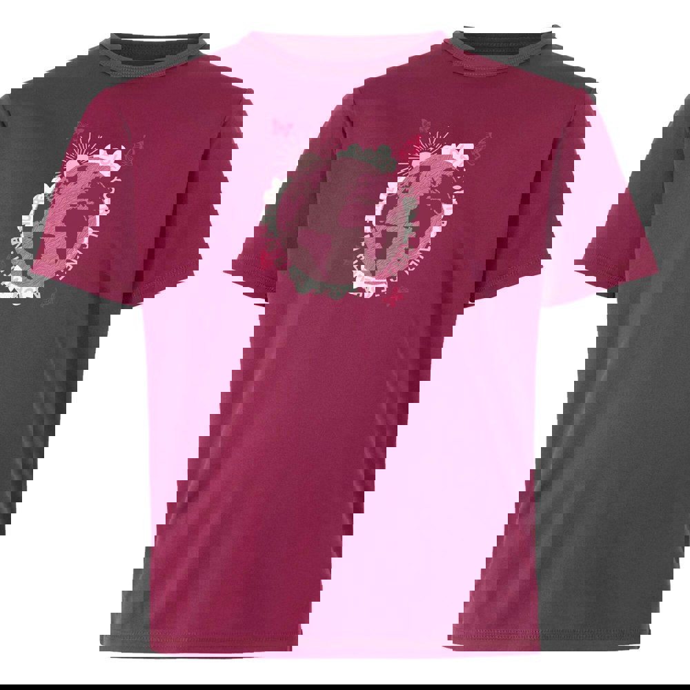 Regatta Kids Alvarado IX Earth T-Shirt - Beaujolais