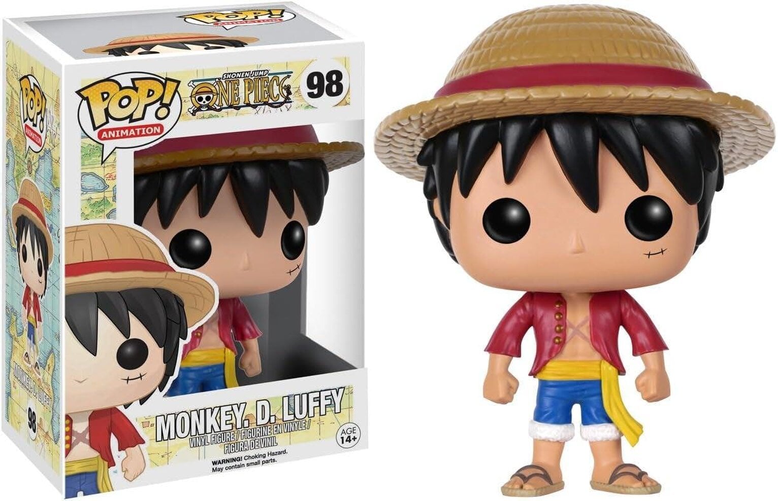 Shonen Jump: One Piece - Monkey. D. Luffy POP! Vinyl Figure (98)