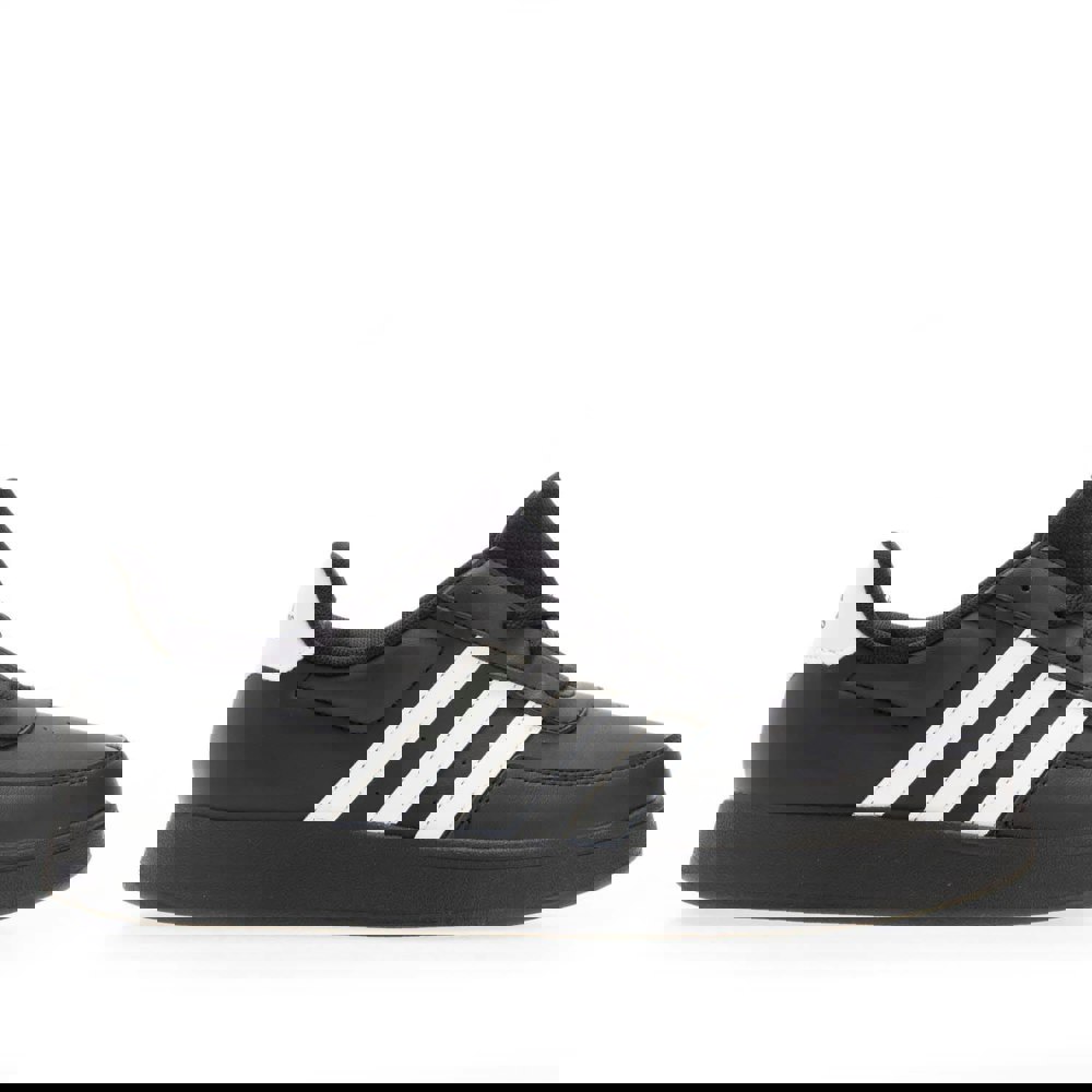 Adidas Kids Breaknet 2.0 Synthetic Leather Trainers - Black