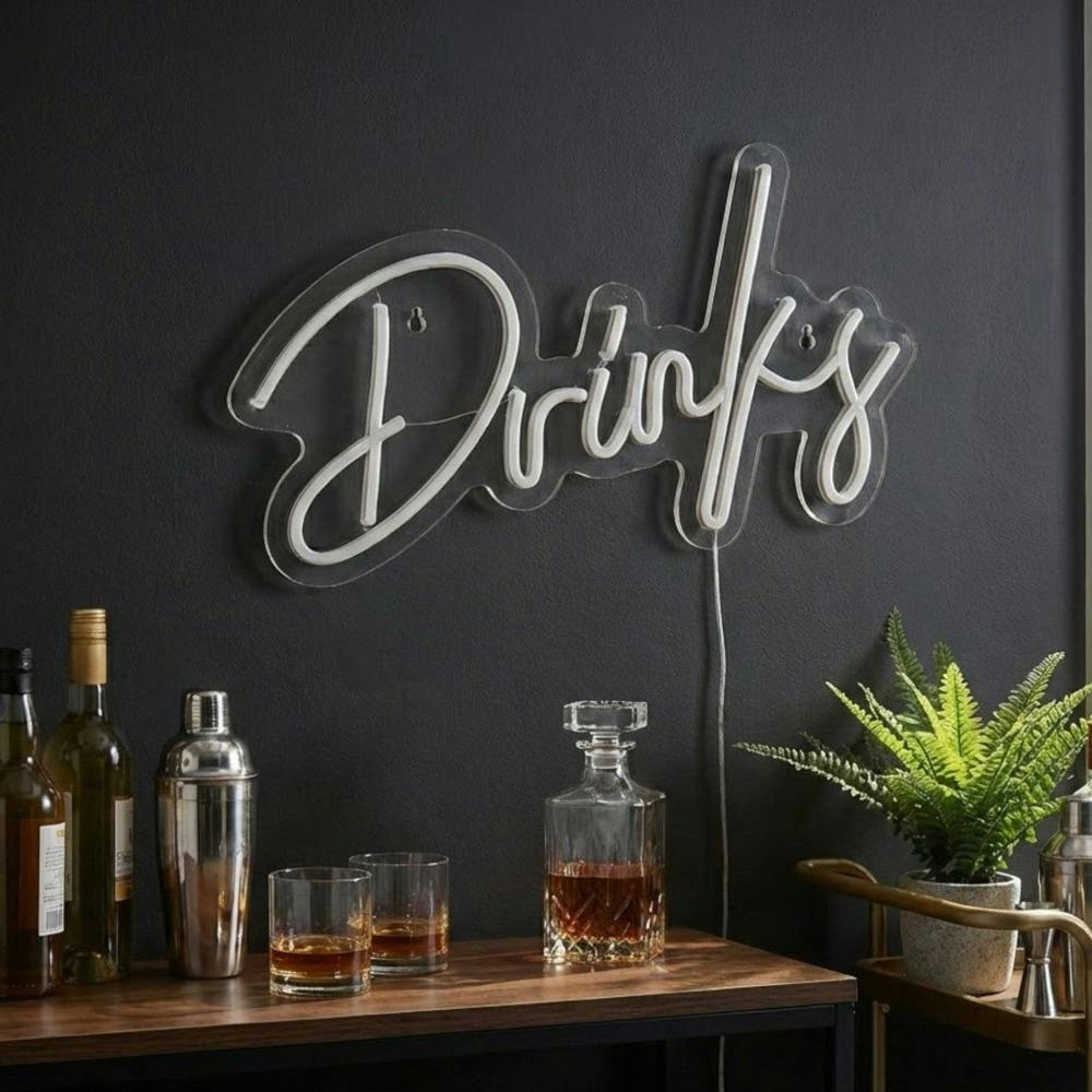 Garden Greatness Drinks LED Neon Sign Decoration