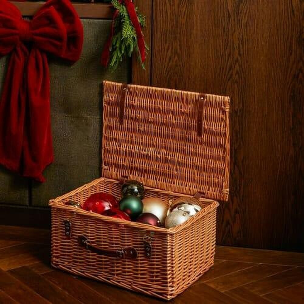Garden Greatness North Pole Willow Basket - Home Decor by Garden Greatness