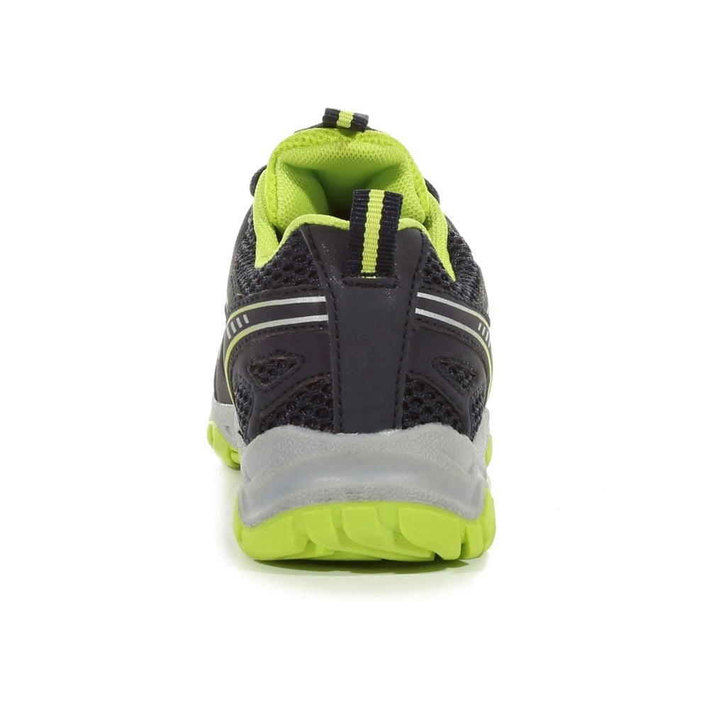 Regatta Kids Vendeavour Walking Shoes - Navy/Lime Punch