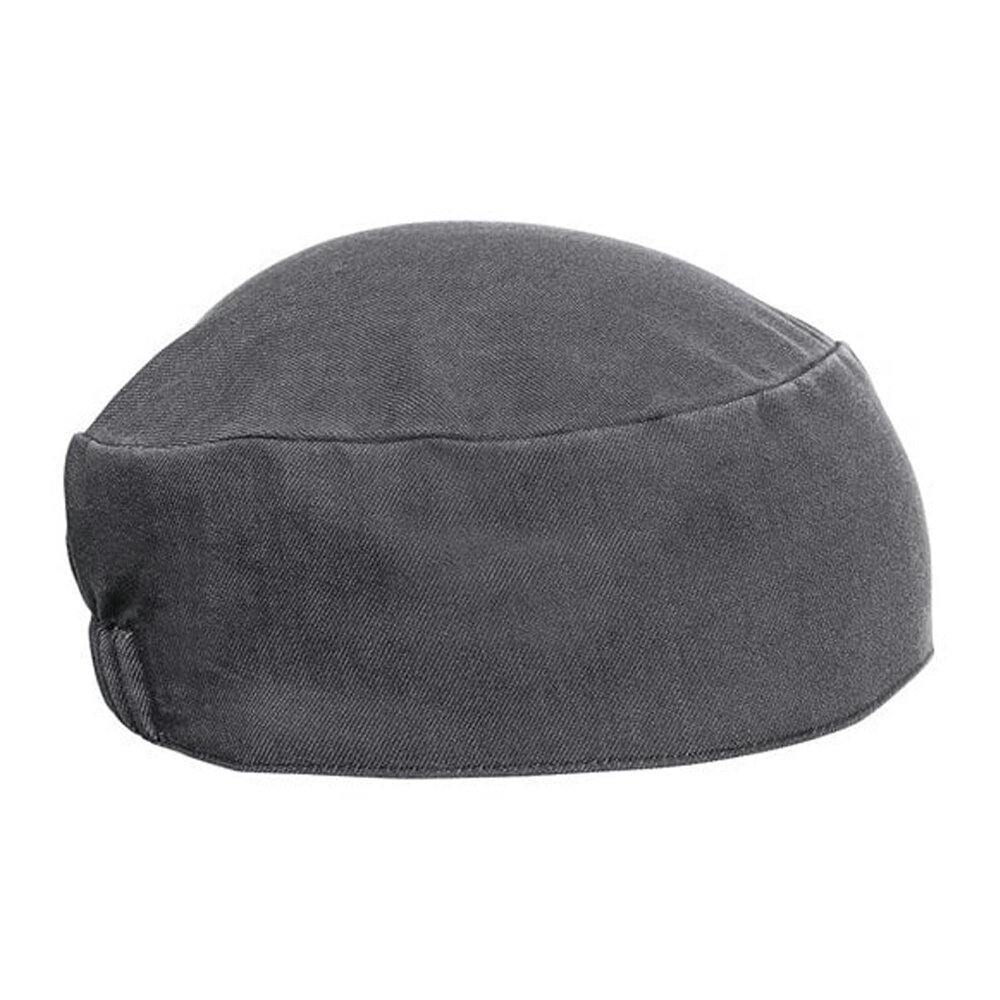 Premier Unisex Chefs Skull Cap (Pack of 2) - Grey Denim - Grey Denim - One Size
