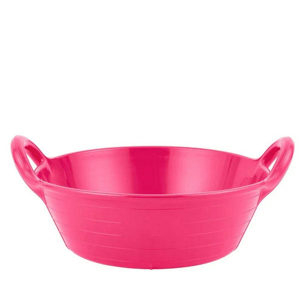 Red Gorilla Plas Feeding Bucket - Pink