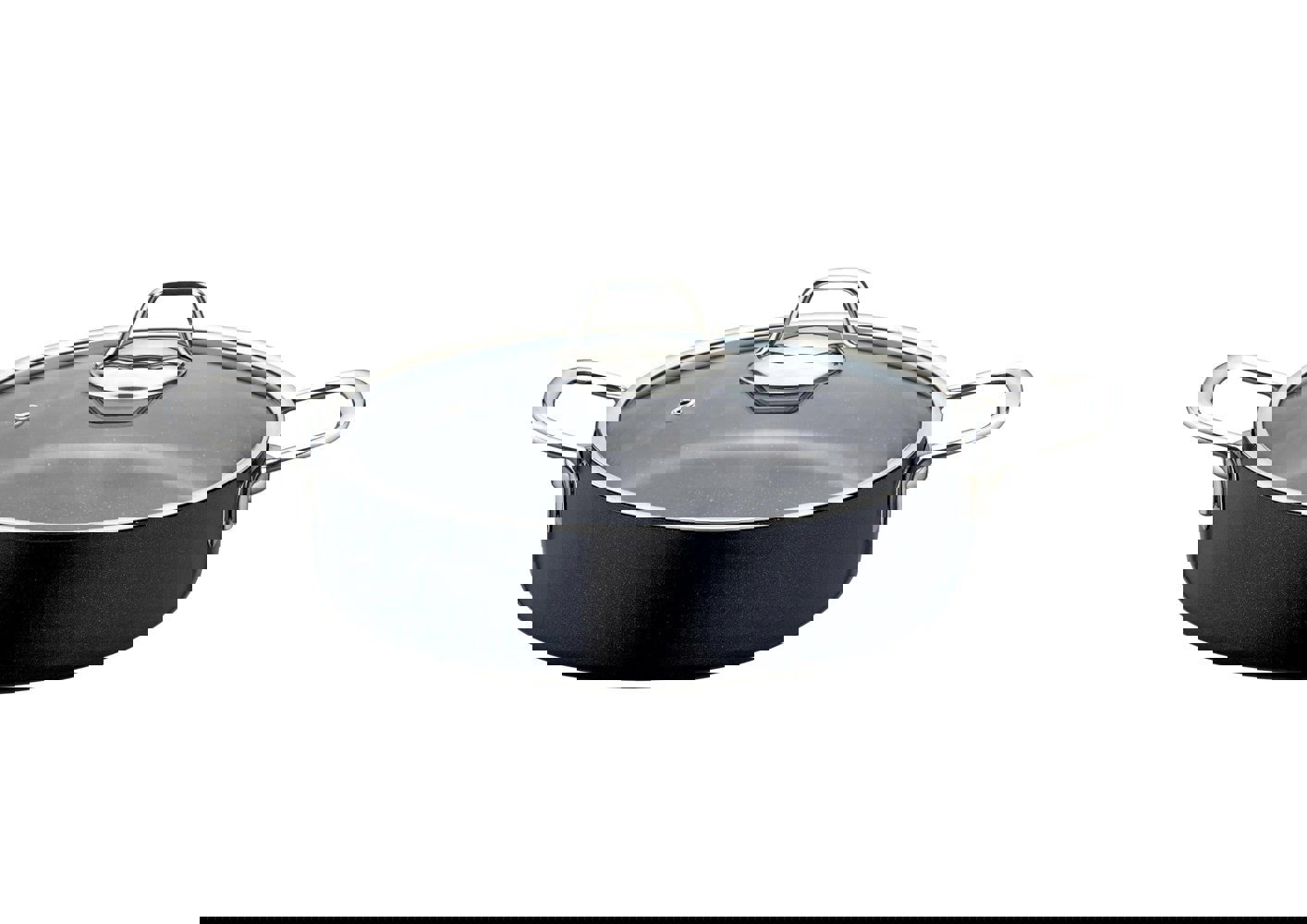 Rozi Zest Gusto Collection Non-Stick Granite Shallow Casserole
