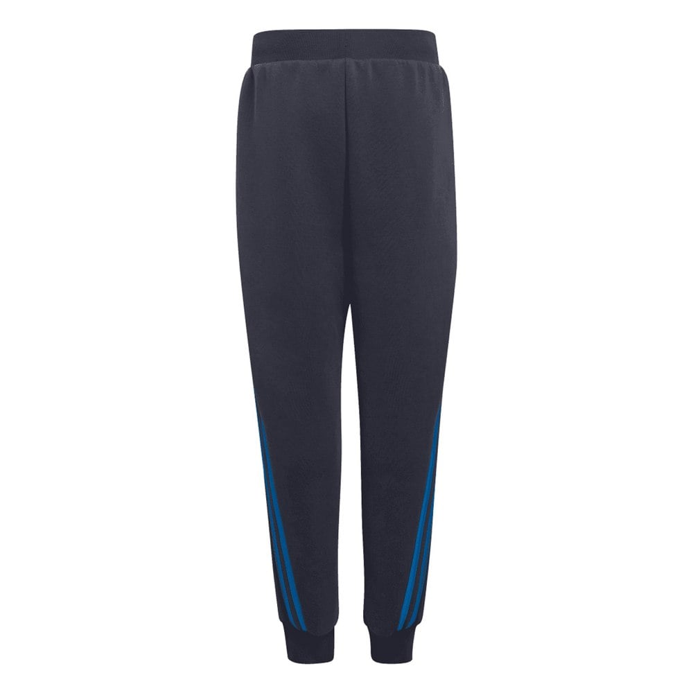 Adidas Childrens/Kids Future Icons 3 Stripes Tapered Leg Jogging Bottoms - Navy