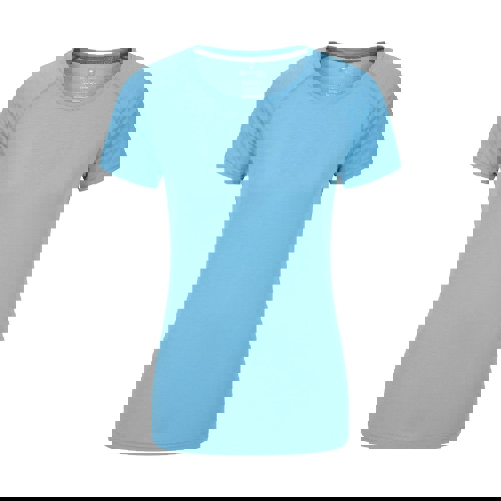 Mountain Warehouse Womens/Ladies Quick Dry T-Shirt - Blue