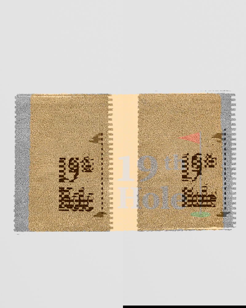 19th Hole Flag Doormat (60 x 40cm)