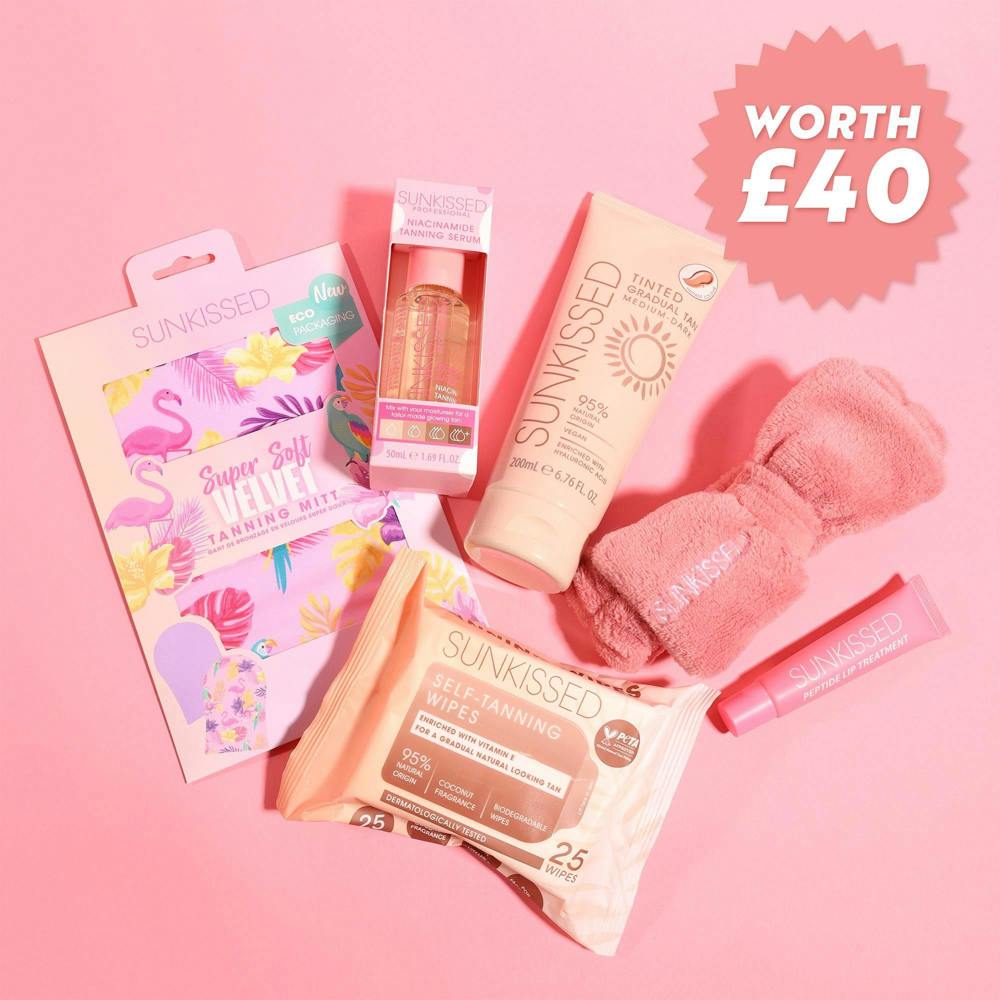 Sunkissed Instant Glow Spring Tanning Gift Set 50ml