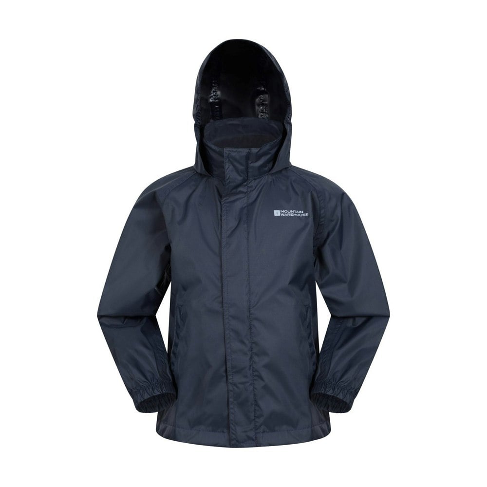Mountain Warehouse Childrens/Kids Pakka II Waterproof Jacket - Dark Blue