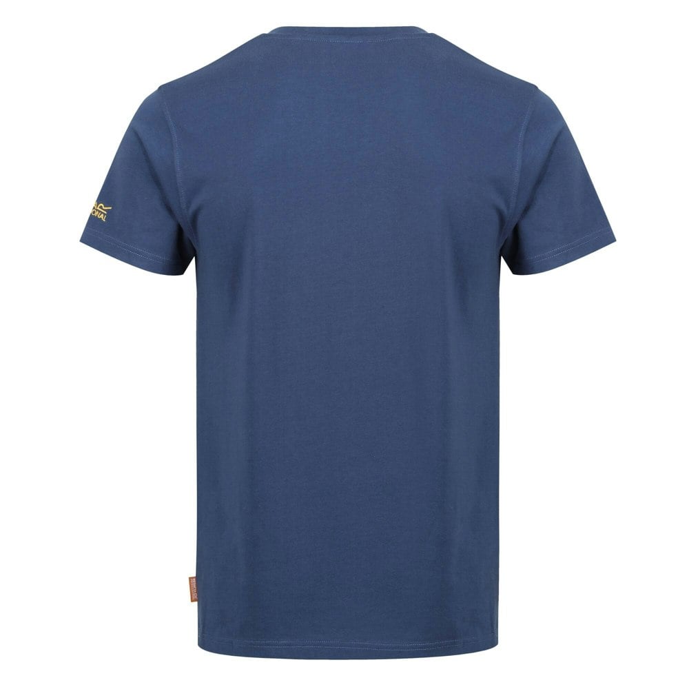 Regatta Mens Original Workwear Cotton T-Shirt - Dark Denim