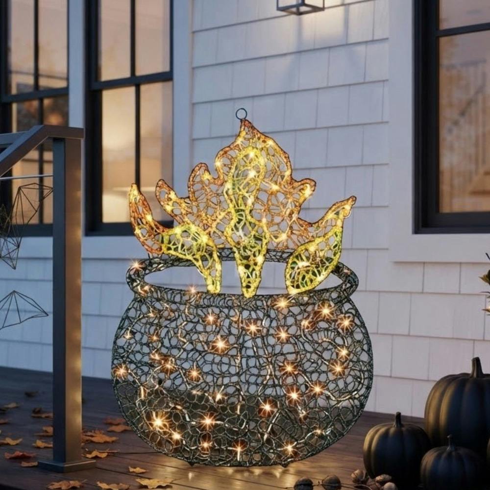 Garden Greatness 3D Soft Acrylic Cauldron LED Figure