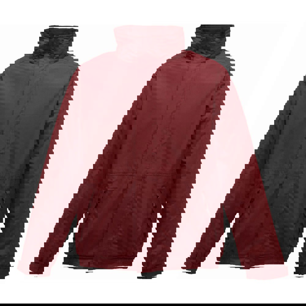 Regatta Mens Dover Waterproof Windproof Jacket - Burgundy/ Burgundy