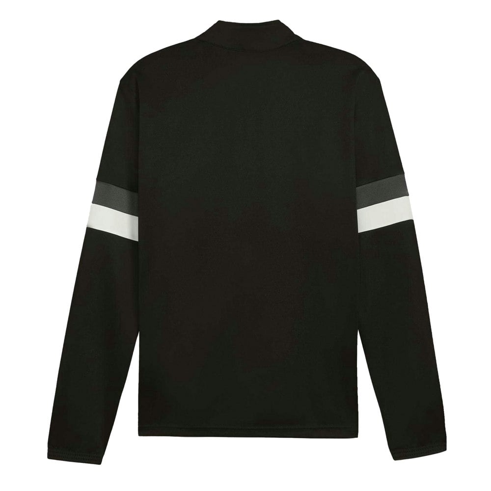 Puma Mens TeamRISE Quarter Zip Top - Black
