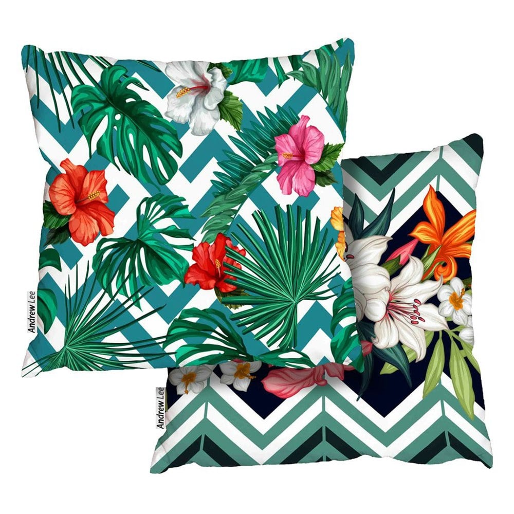Benjamin Tate Design Floral Geometric Collection (Cushion)