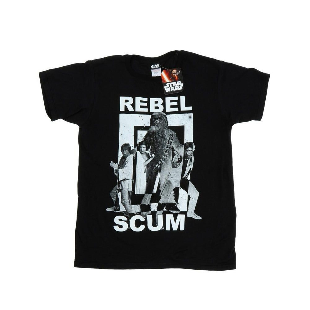 Star Wars Mens Rebel Scum T-Shirt - Black
