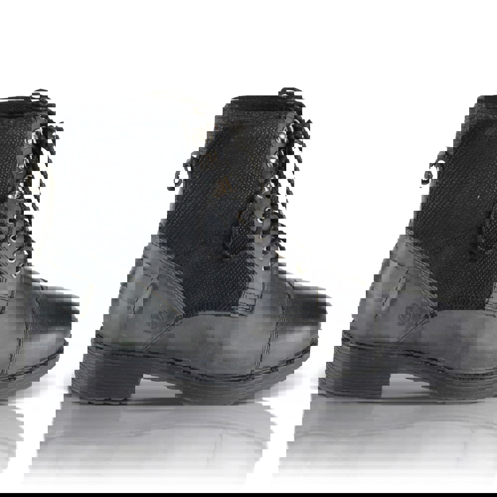 Silver Street London GREYFRIARS Mens Boots Black