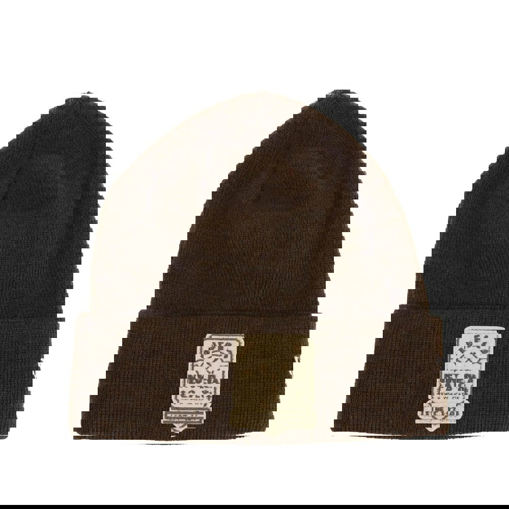 New Era Knitted Cuff Beanie - Brown