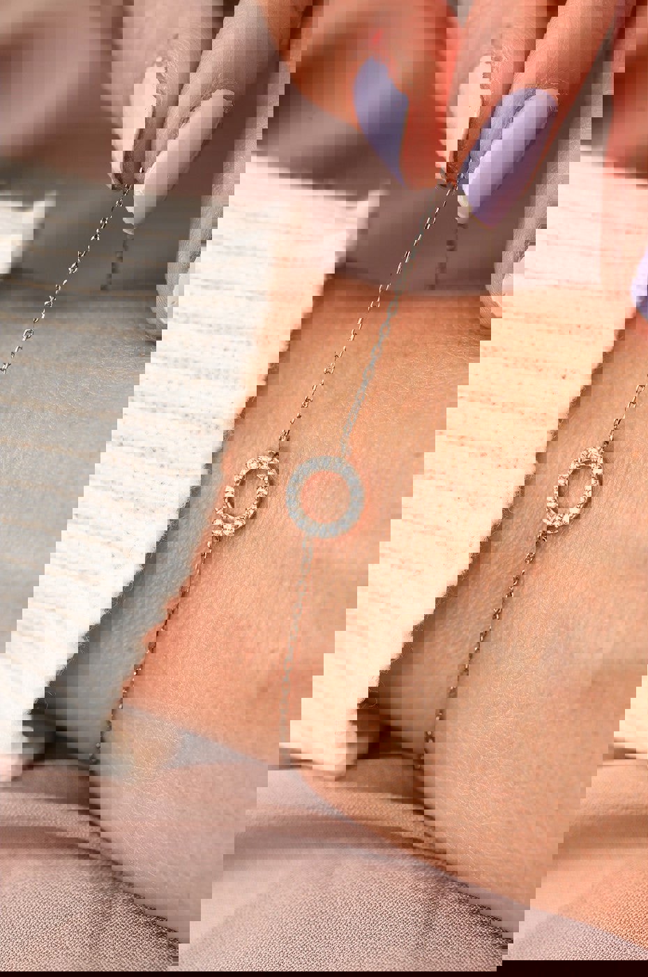Spero London Circle Bracelet in Sterling Silver