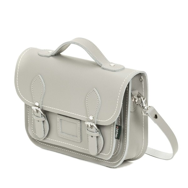 Ghost Leather Midi Satchel - Midi Satchel - Zatchels