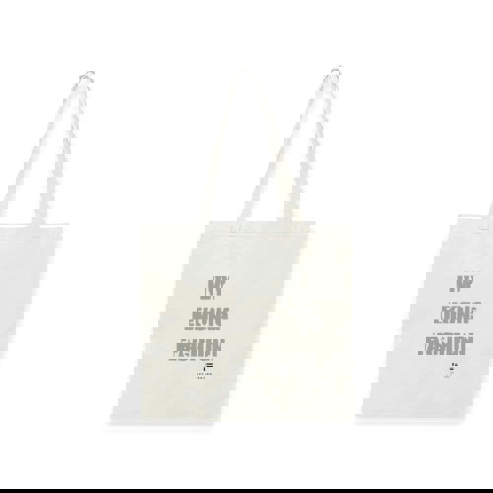 IvyEkongFashion Tote bag ONE SIZE / OFF WHITE IEF Classic Sustainable Medium Tote Bag