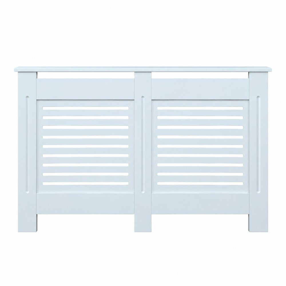 HOMEWEDO  Radiator Cover, MDF Decorative Radiator Cover, 151.5 × 19 × 81.5 cm