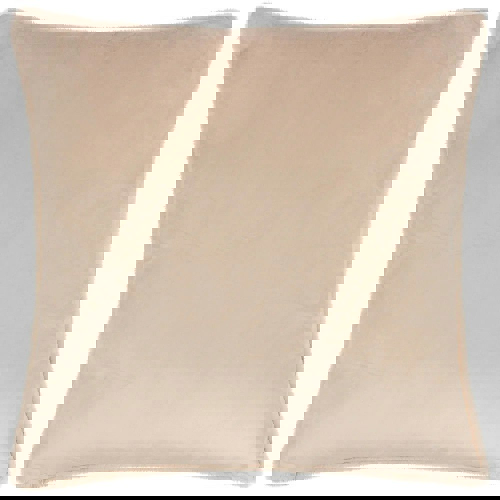 Paoletti Stanza Faux Fur Cushion Cover - Brulee