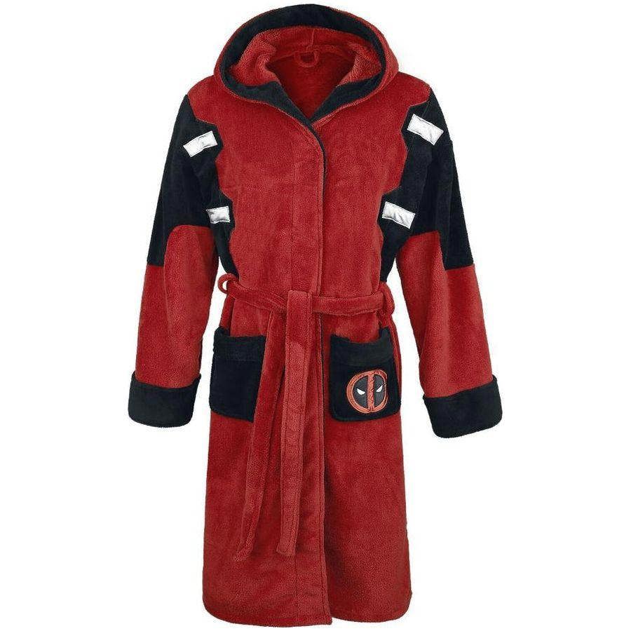 Deadpool Dressing Gown Bathrobe (Dead pool robe) | Rackhams