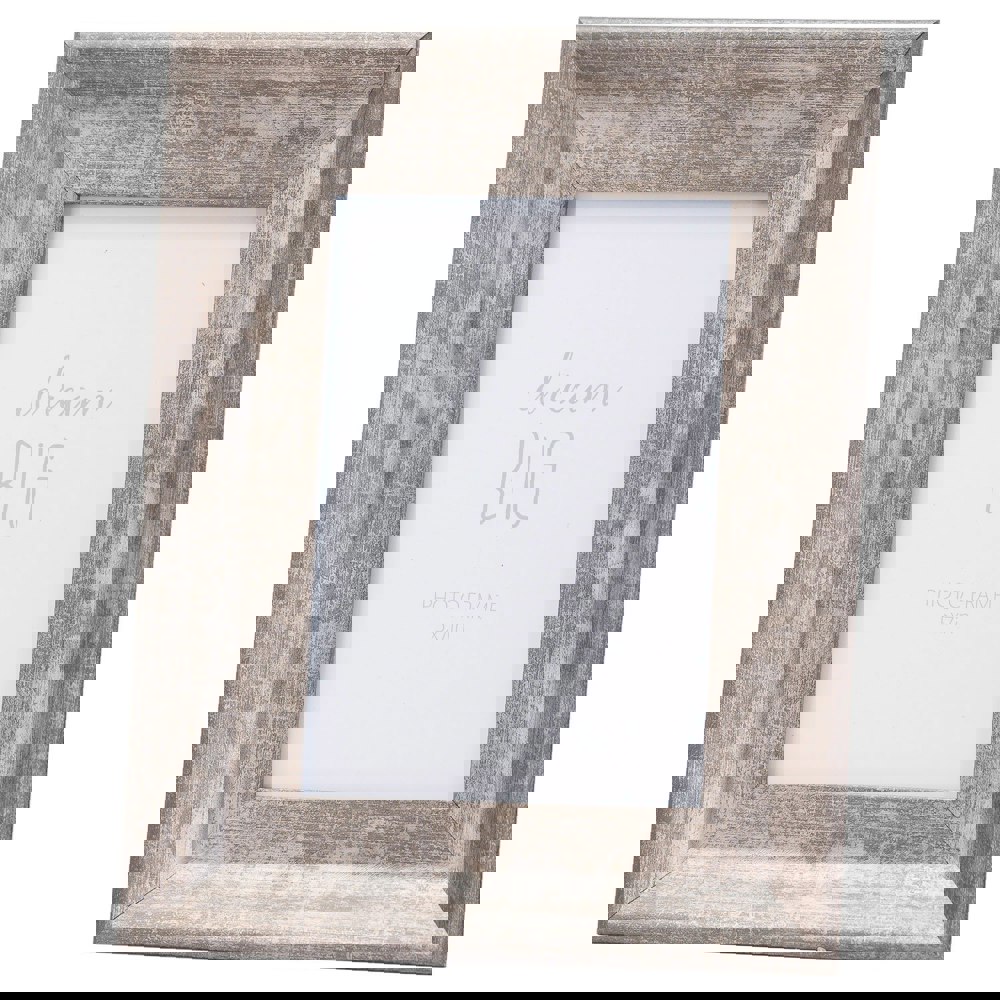 Hill Interiors Convex Single Photo Frame - Silver