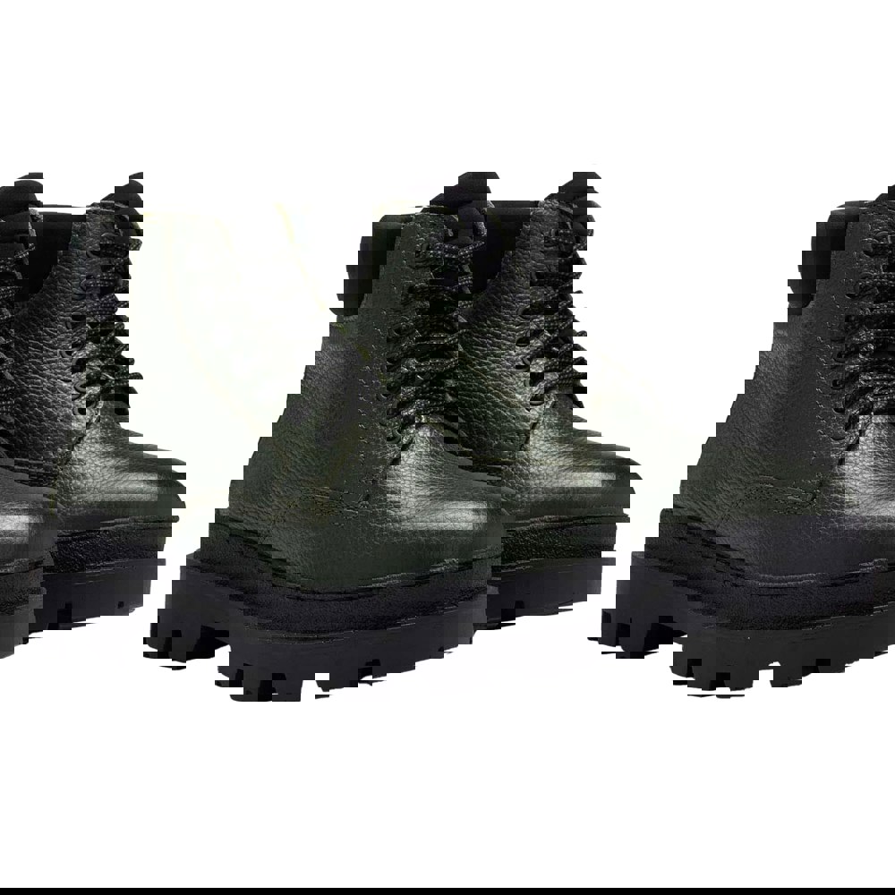 Hugo Mens Graham Leather Ankle Boots - Green