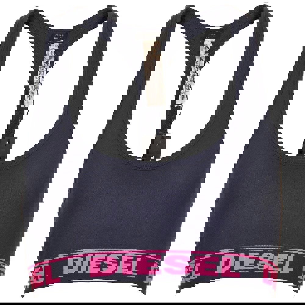 Diesel MILEY Cotton Bralette, Navy