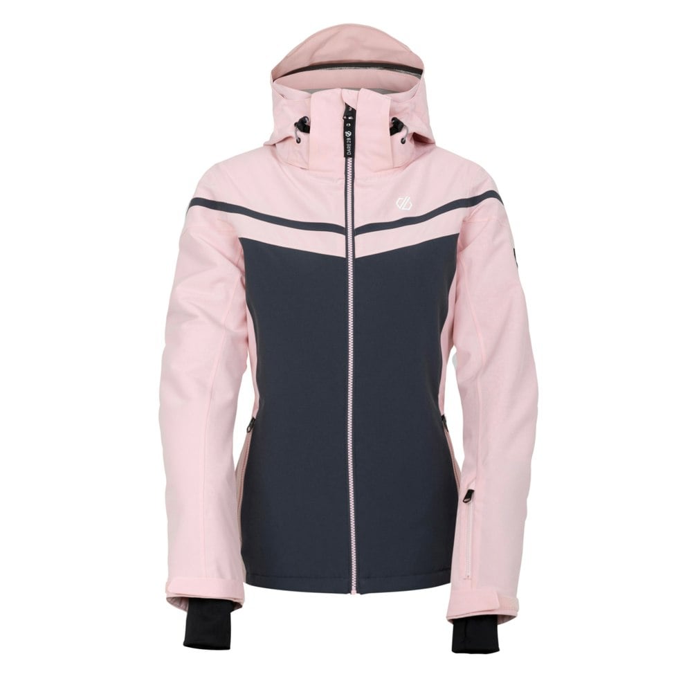 Dare 2B Womens/Ladies Flurry Ski Jacket - Crystal Rose/Ebony Grey