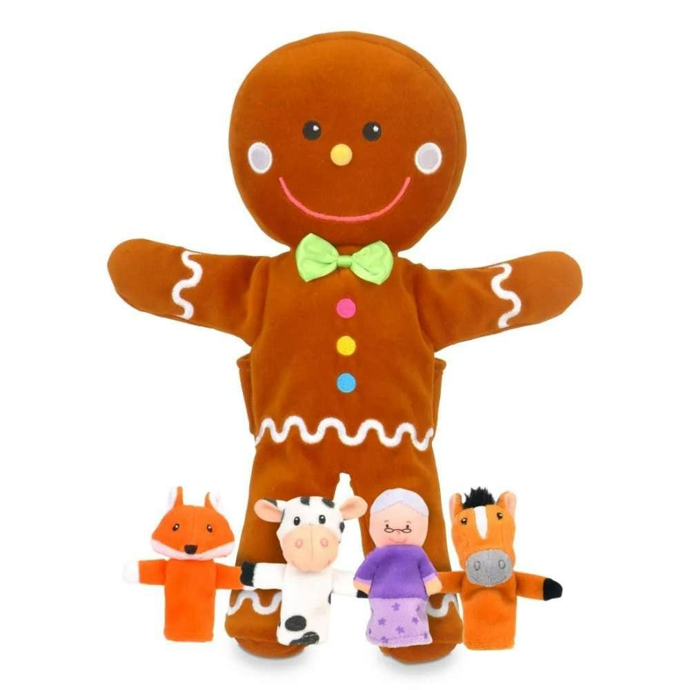 Fiesta Crafts Gingerbread Man Set Hand Puppet