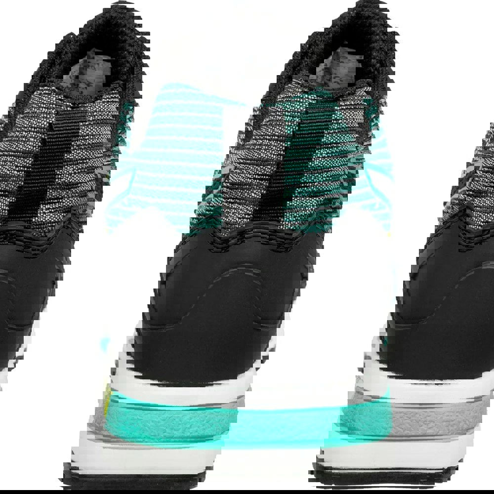 Puma Women's Vivid Green Heart Low Trainers - Black/Blue